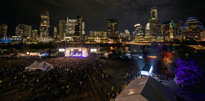 SXSW, en av världens största showcasefestivaler. Austin, TX, USA © David Brendan Hall